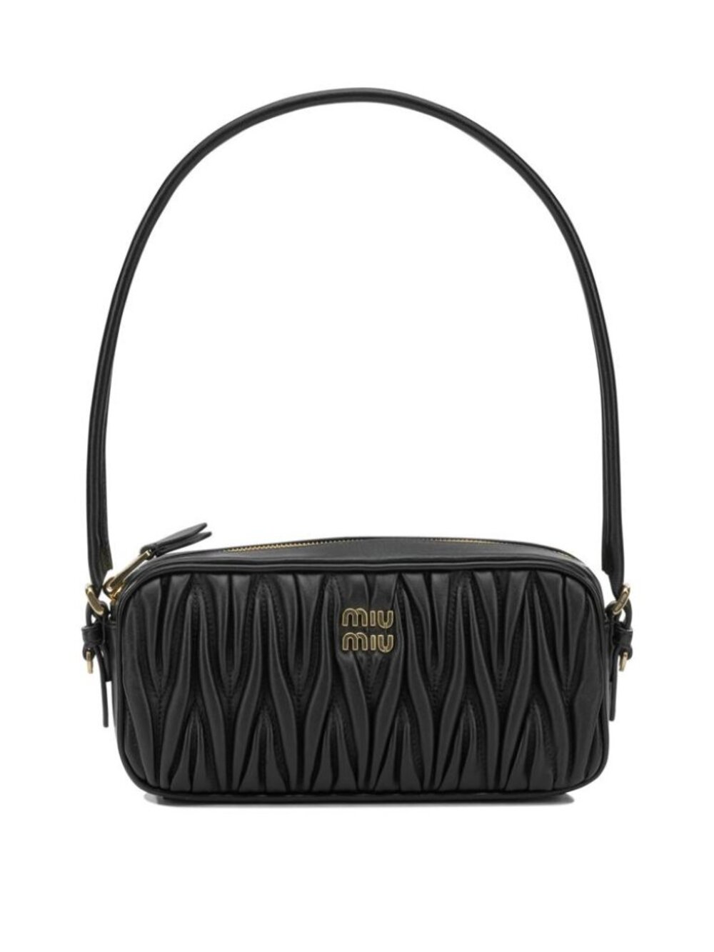 Miu Miu Small Quilted Leather Shoulder Bag Women